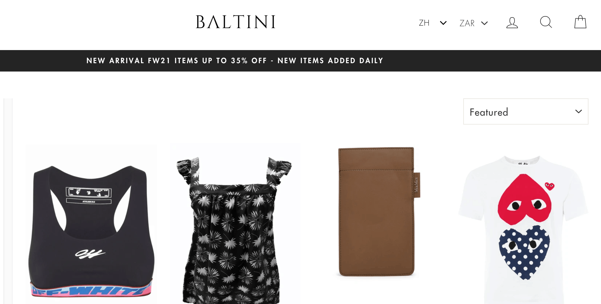 Baltini折扣码2024优惠码,低至6.5折+全场满200美元全球包邮!